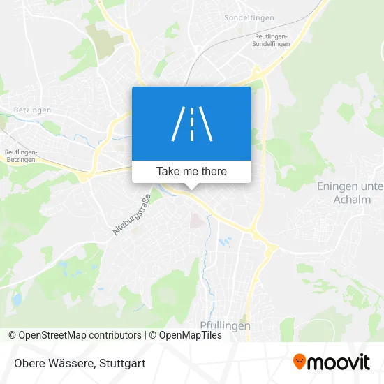 Карта Obere Wässere