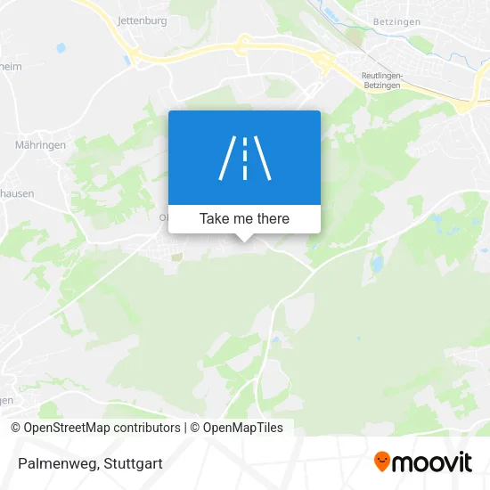 Карта Palmenweg