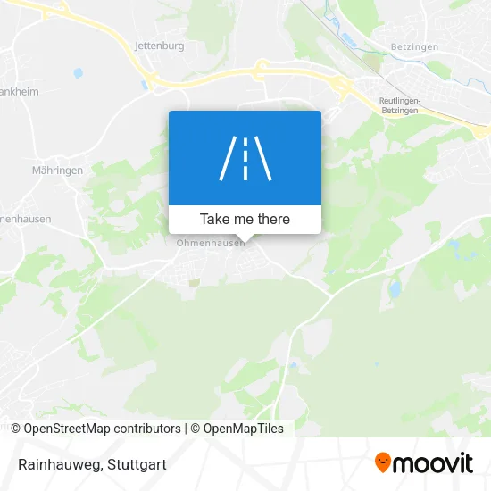 Rainhauweg map