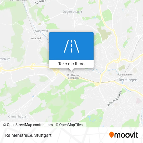 Карта Rainlenstraße