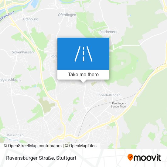 Ravensburger Straße map