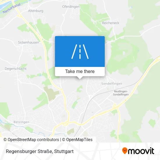 Карта Regensburger Straße