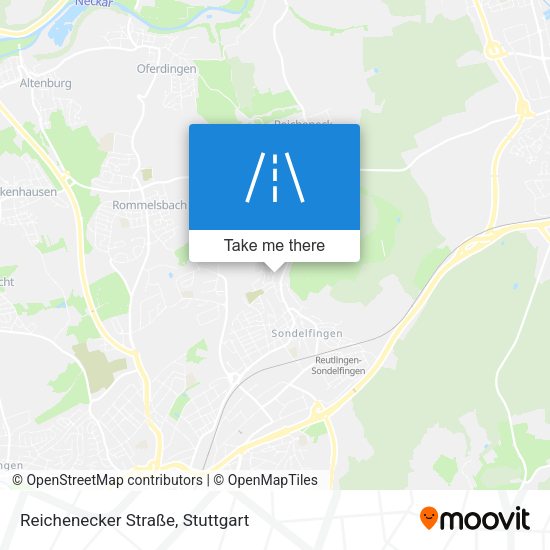 Reichenecker Straße map