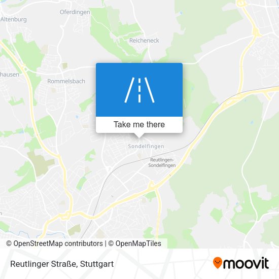 Reutlinger Straße map