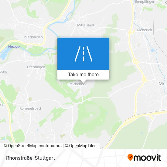 Карта Rhönstraße