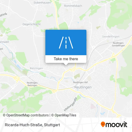 Ricarda-Huch-Straße map
