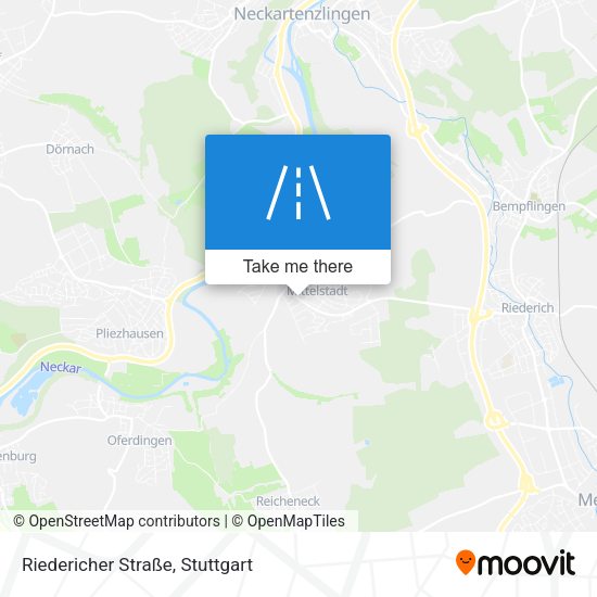 Riedericher Straße map