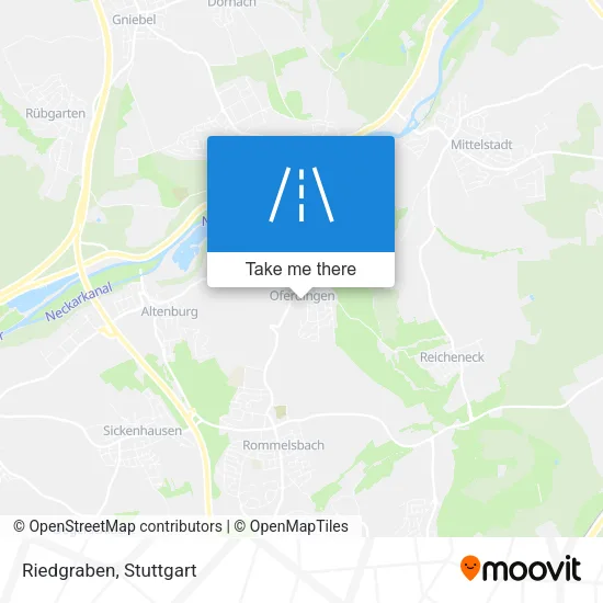 Карта Riedgraben
