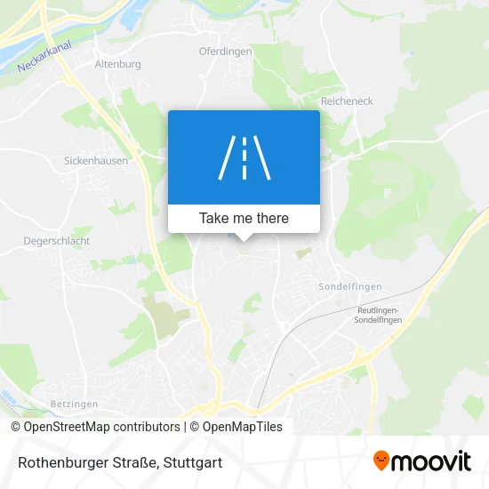 Карта Rothenburger Straße