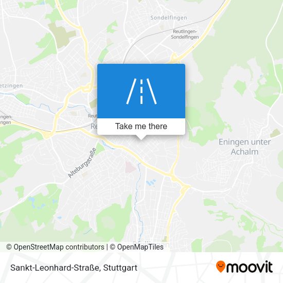 Sankt-Leonhard-Straße map
