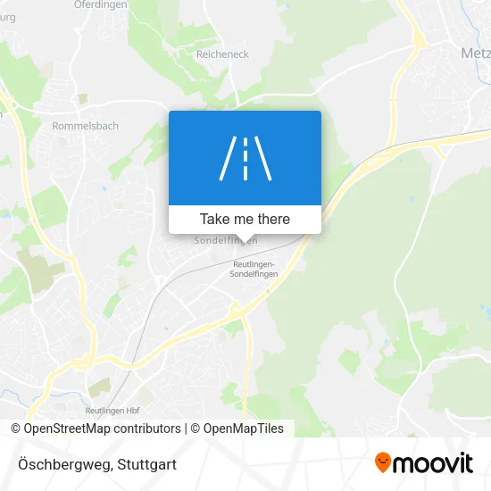 Карта Öschbergweg