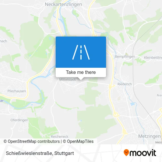 Карта Schießwieslenstraße
