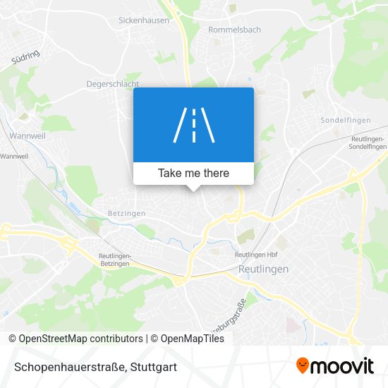 Schopenhauerstraße map