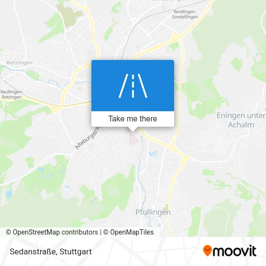 Карта Sedanstraße