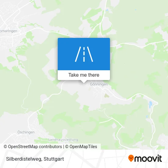 Карта Silberdistelweg