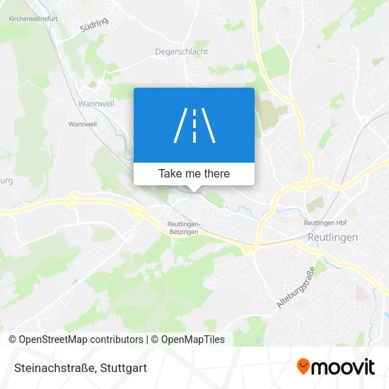 Карта Steinachstraße