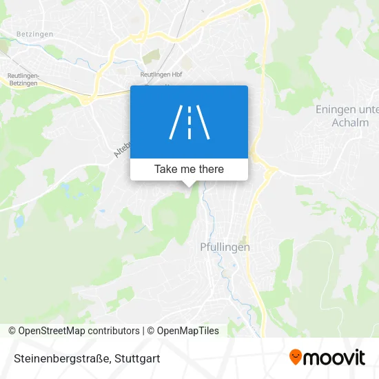 Карта Steinenbergstraße