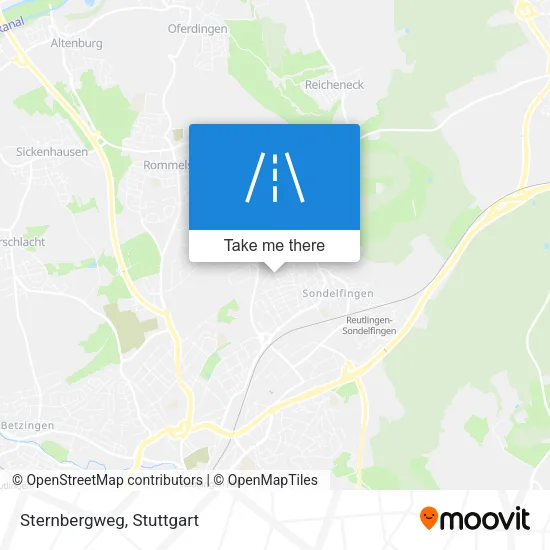 Карта Sternbergweg