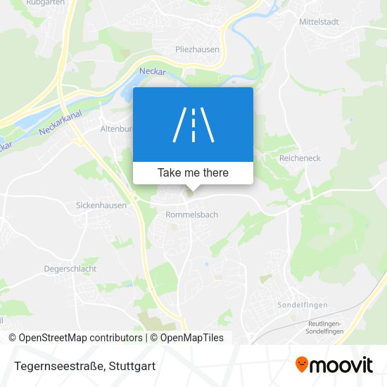 Tegernseestraße map