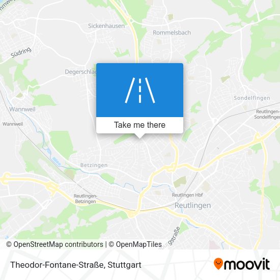 Theodor-Fontane-Straße map