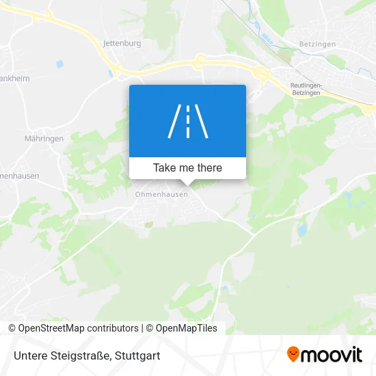 Карта Untere Steigstraße
