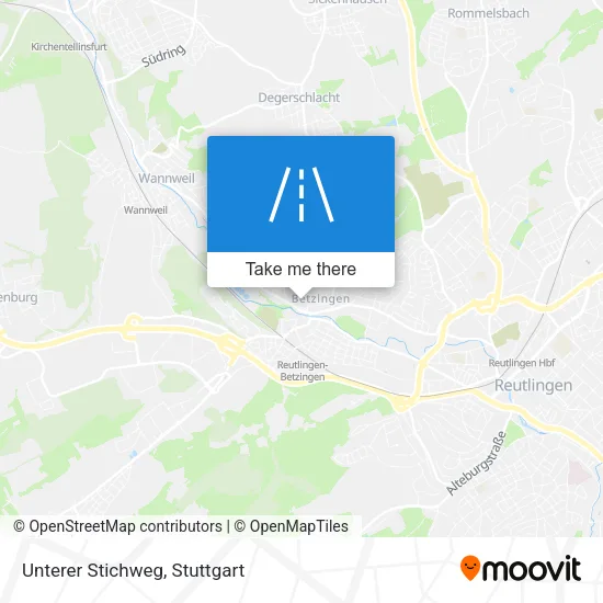 Карта Unterer Stichweg