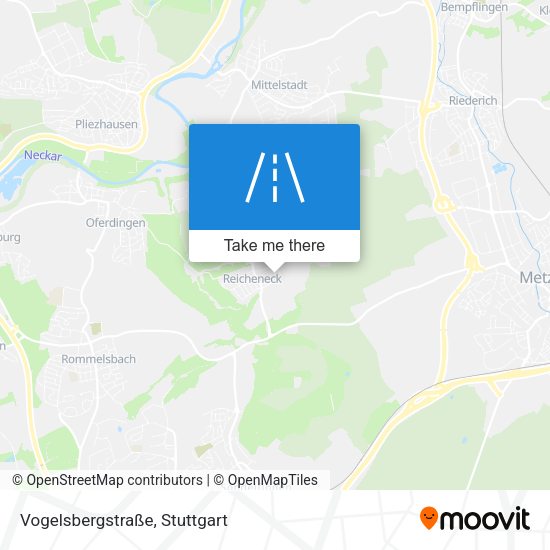 Vogelsbergstraße map