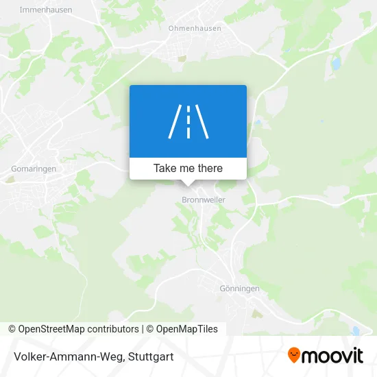 Карта Volker-Ammann-Weg