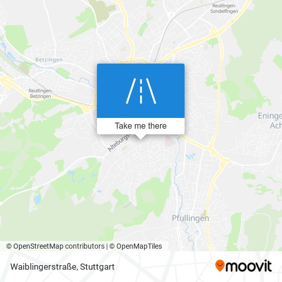 Waiblingerstraße map