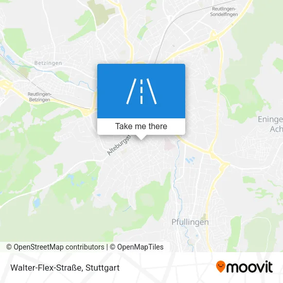 Карта Walter-Flex-Straße