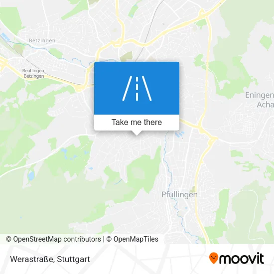 Карта Werastraße