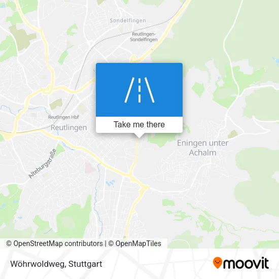 Карта Wöhrwoldweg