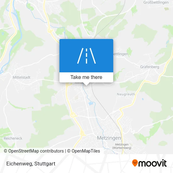Карта Eichenweg