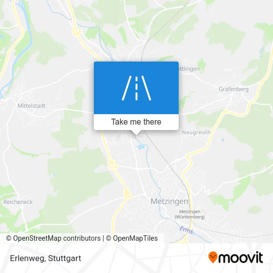 Карта Erlenweg