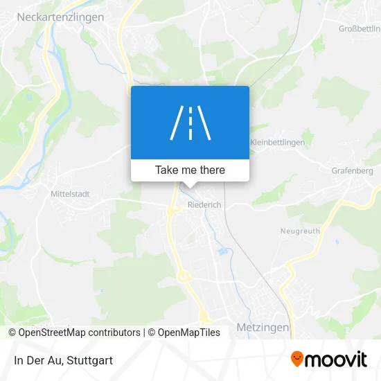 Карта In Der Au