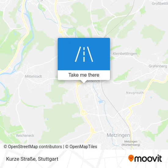 Kurze Straße map