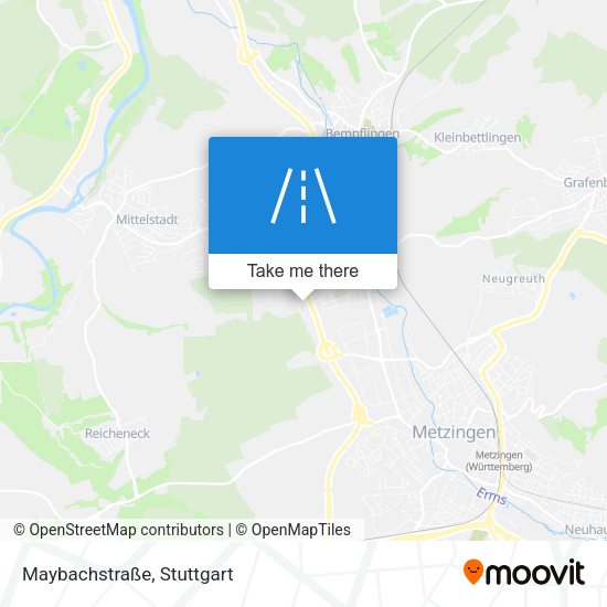 Карта Maybachstraße