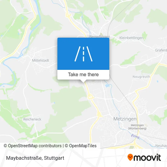 Карта Maybachstraße