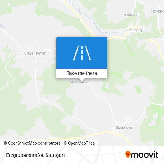 Карта Erzgrubenstraße