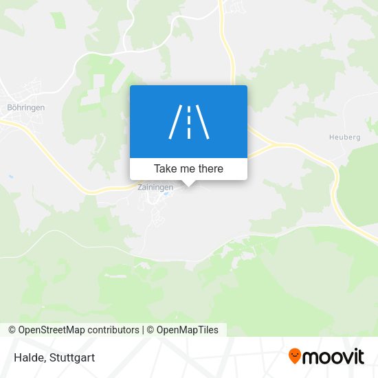 Карта Halde