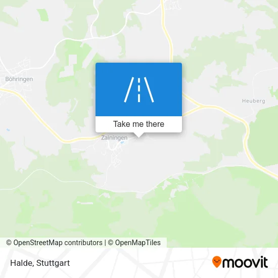 Карта Halde