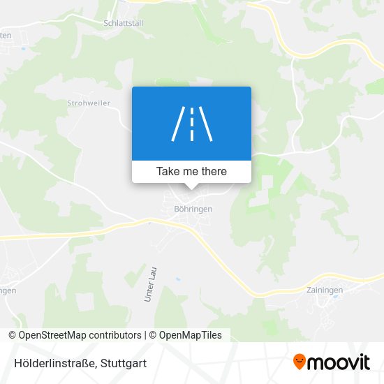 Hölderlinstraße map