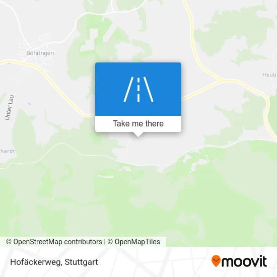 Карта Hofäckerweg