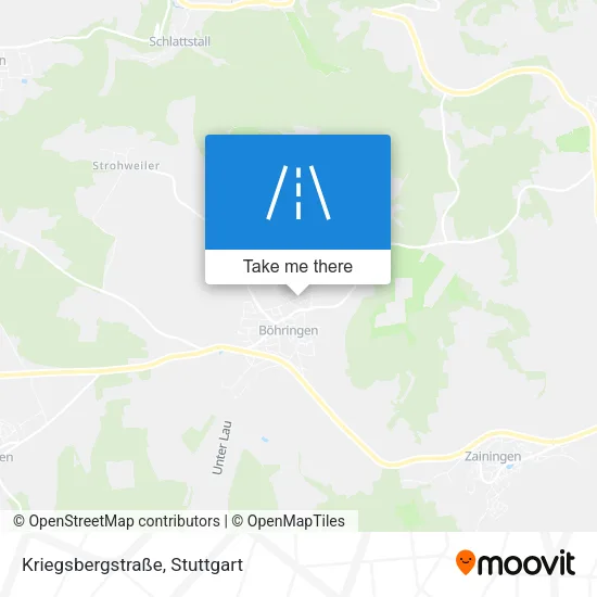 Kriegsbergstraße map