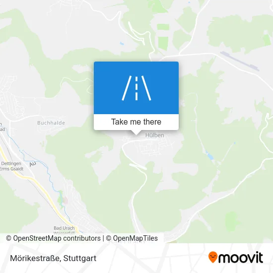 Карта Mörikestraße