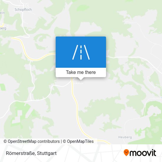 Römerstraße map