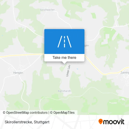 Карта Skirollerstrecke