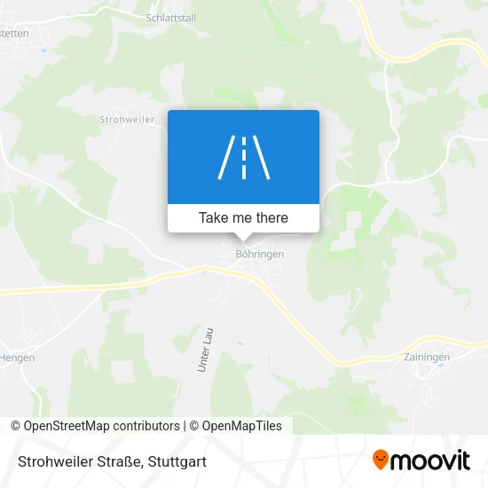 Карта Strohweiler Straße
