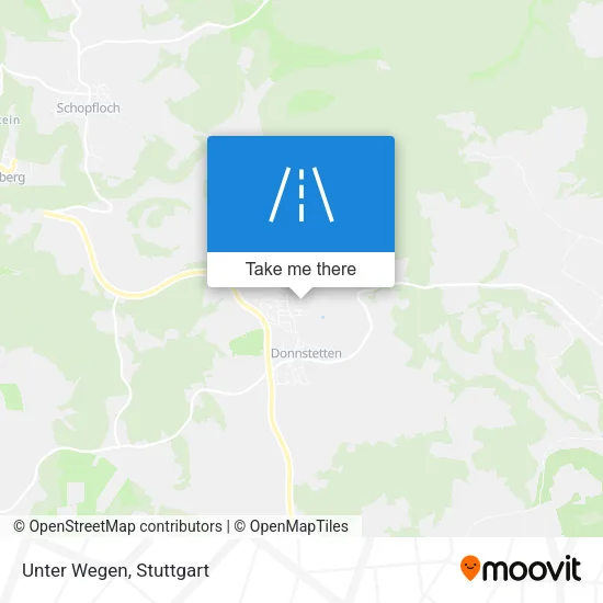 Карта Unter Wegen