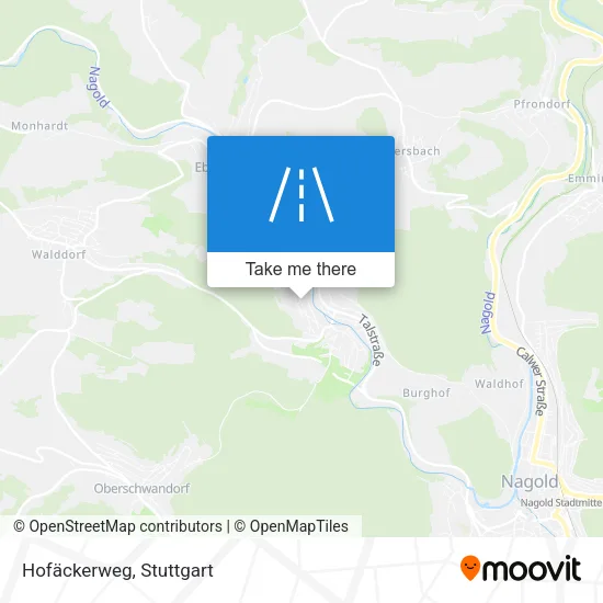 Карта Hofäckerweg